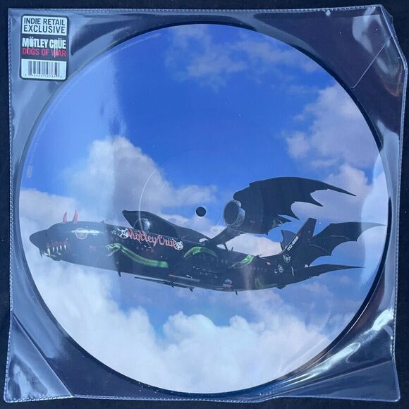 Mötley Crüe Dogs of War Limited Picture Disc, 12″ Vinyl Single, NEW Motley Crue - Picture 1 of 3